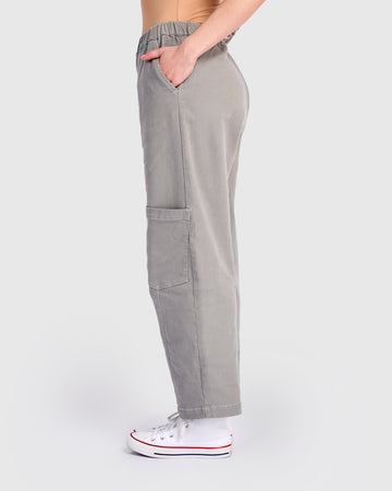 alembika-twill-papaya-relaxed-pants-grey-stoffhose image 3