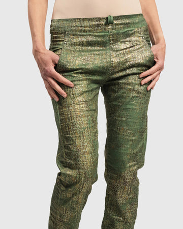 alembika-iconic-stretch-jeans-desires-green-hose image 2
