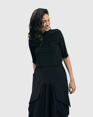 alembika-tekbika-must-have-mockneck-top-black-stehkragen-top image 3