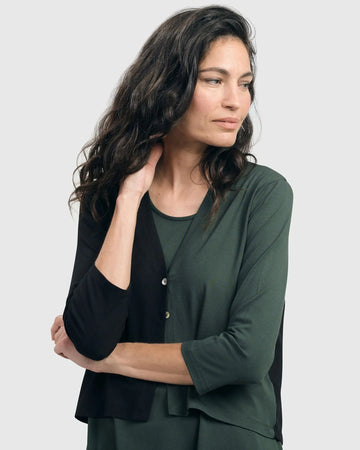 alembika-essential-2-tone-crop-cardigan-gr-n image 3