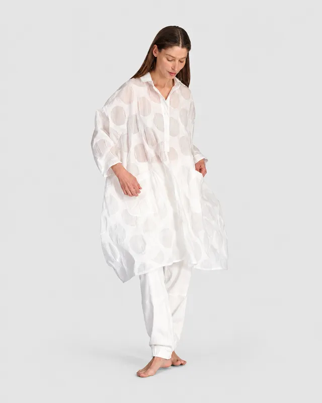 alembika-evanescent-oversized-shirt-sheer-white-bluse image 1
