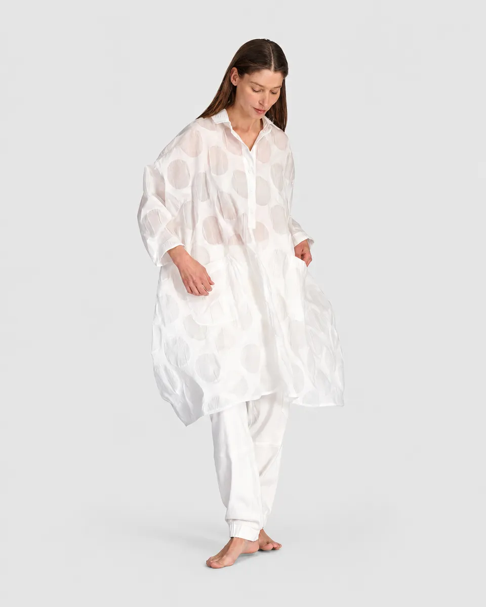 alembika-evanescent-oversized-shirt-sheer-white-bluse image 1
