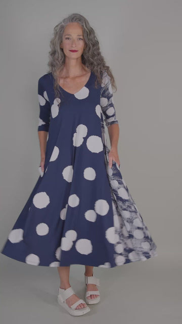 alembika-sd336n-spot-swing-dress-navy-jerseykleid image 3