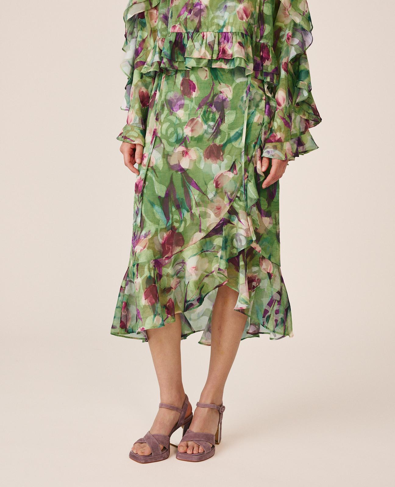 alma-en-pena-wrap-skirt-wickelrock-mit-blumenprint image 5