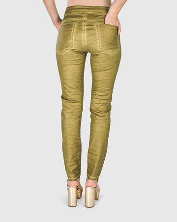 alembika-iconic-stretch-jeans-green-snake image 5