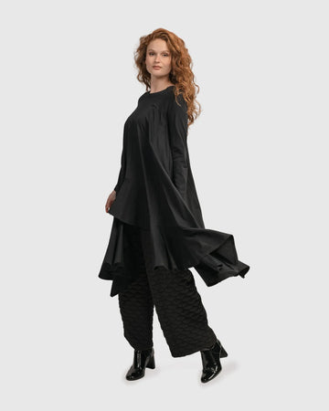 alembika-urban-spice-of-life-hi-lo-trapeze-top-damen-schwarz image 6