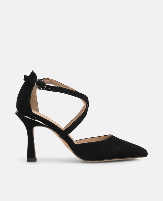alma-en-pena-cross-riemen-pumps-schwarz-9-cm image 1