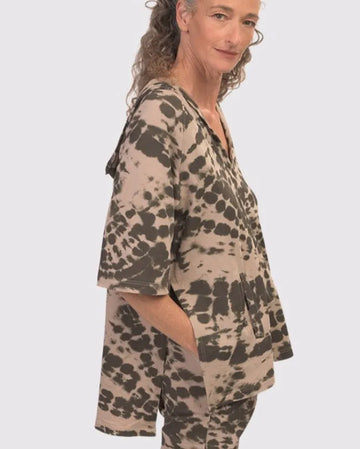 alembika-inhale-hooded-hi-lo-top-stone-tie-dye image 8