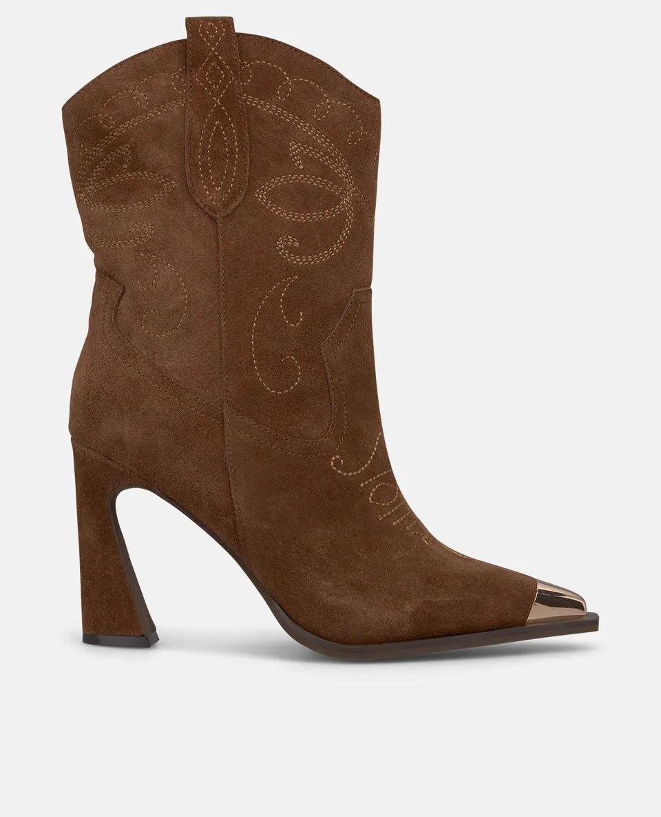alma-en-pena-stiefelette-trichterabsatz-stickerei-camel image 1