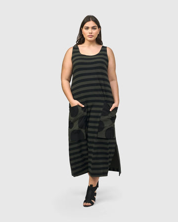 alembika-urban-maxi-tank-dress-khaki image 5