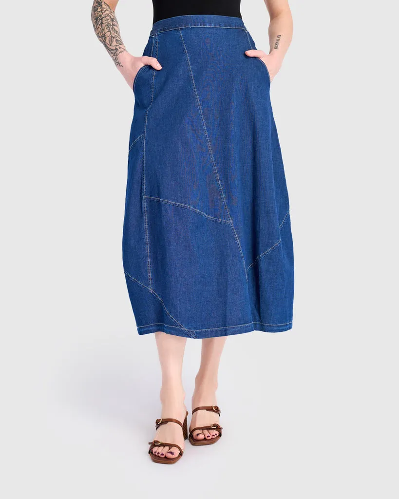 alembika-carla-cocoon-rock-denim-midi image 1