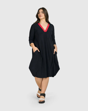alembika-tekbika-celine-kleid-schwarz image 2