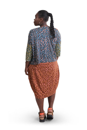 alembika-confetti-cocoon-kleid-orange-rmelloses-taschenkleid image 7