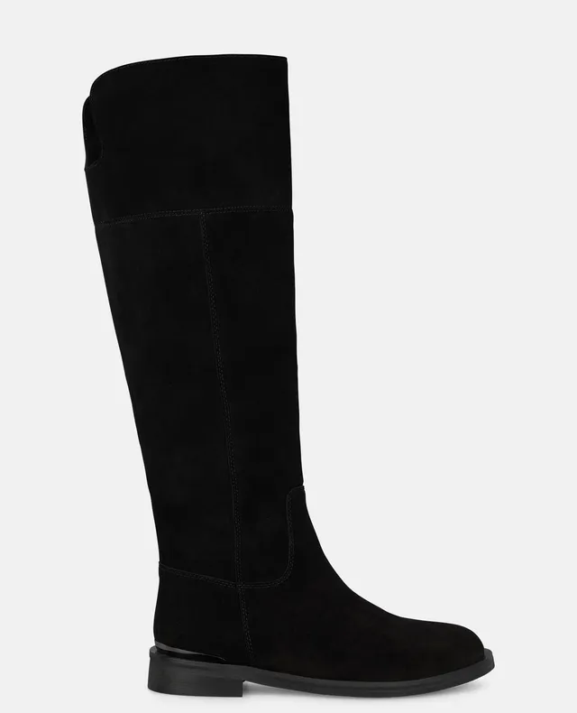 alma-en-pena-flat-suede-stiefel-schwarz-3-cm-absatz image 1