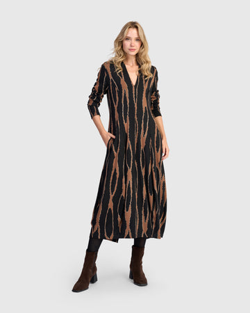 alembika-willow-cocoon-dress-wood-damen-kleid image 7