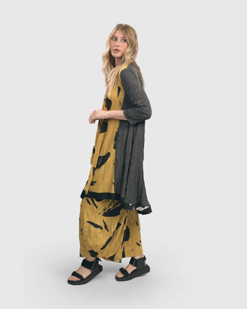 alembika-ru-hi-lo-crinkle-tunic-top-yellow-tunika image 8