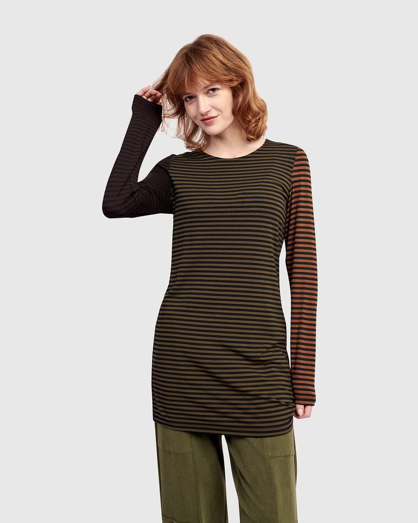 alembika-urban-layering-long-tee-streifen-longshirt image 1