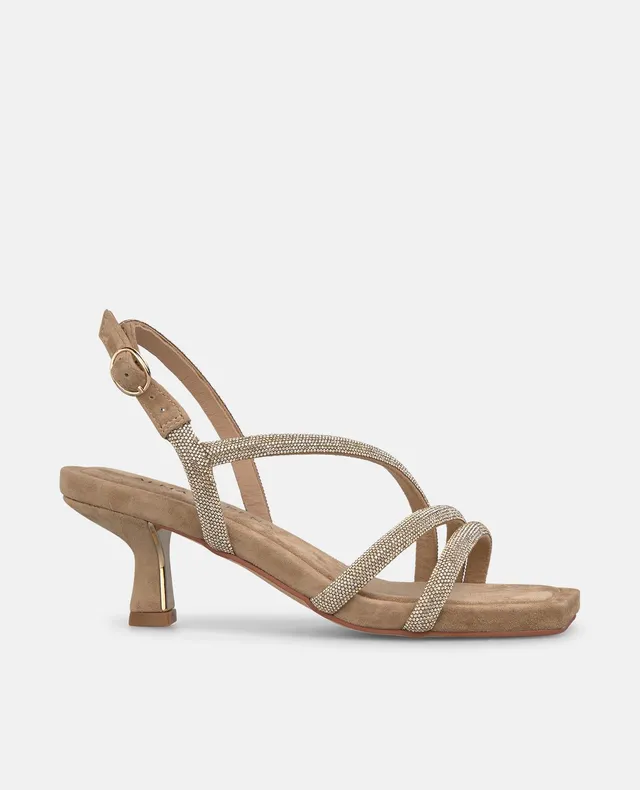 alma-en-pena-sandalette-metallic-diagonale-riemchen-arena-5-5-cm-absatz image 1