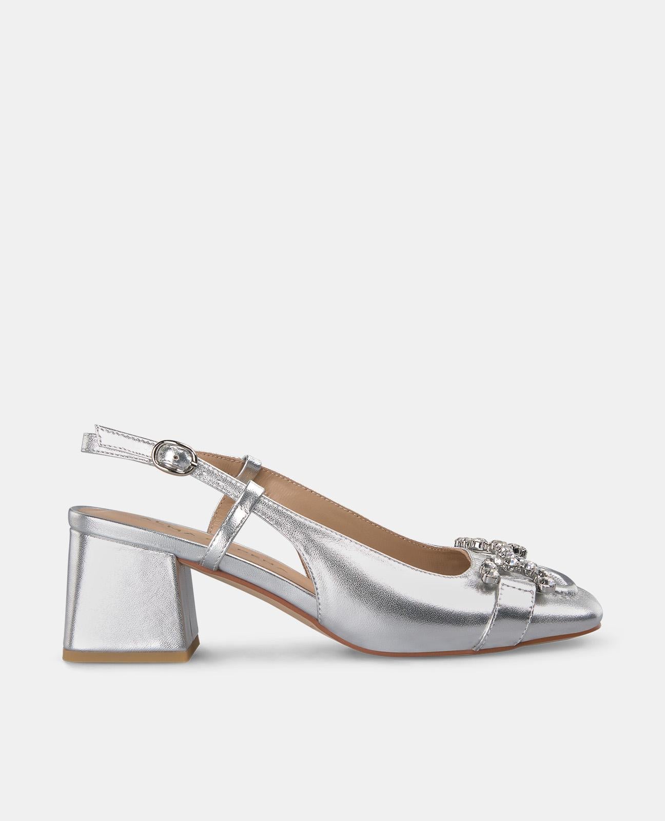 alma-en-pena-estribo-pumps-silber-b-gel-pumps-mit-strass-5-5-cm image 1