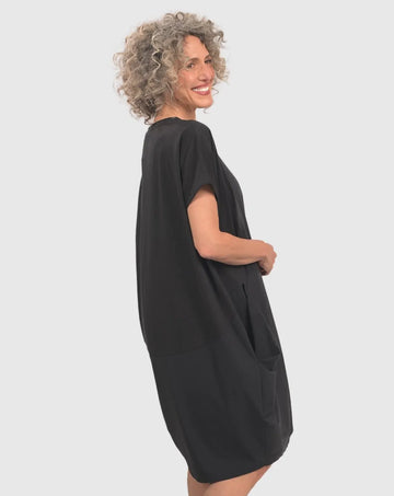 alembika-tekbika-cocoon-kleid-td907b-schwarz image 7