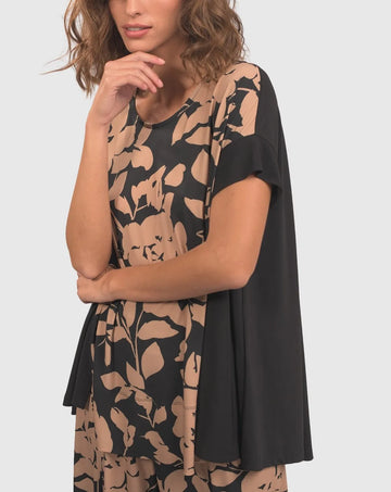 alembika-klara-trapeze-top-floral-a-linie-mit-schwarz image 6