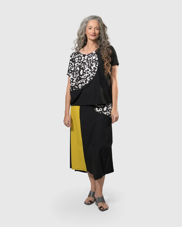 alembika-tekbika-swing-maxi-rock-gelb-print-a-linie image 7