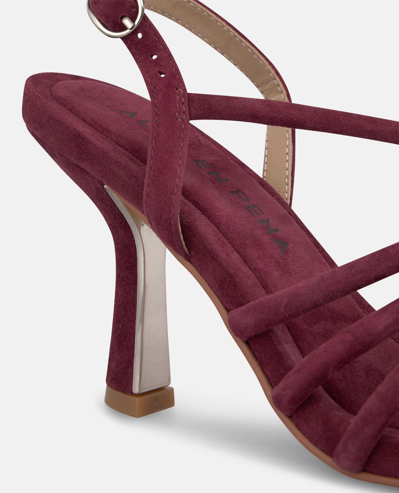 alma-en-pena-suede-high-heel-sandals-riemchensandalette-bordeaux-9-cm image 4