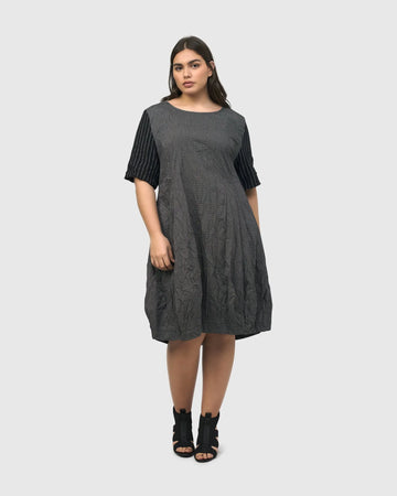 alembika-demeter-relaxed-cocoon-kleid-mix-ballonkleid-mit-taschen image 2