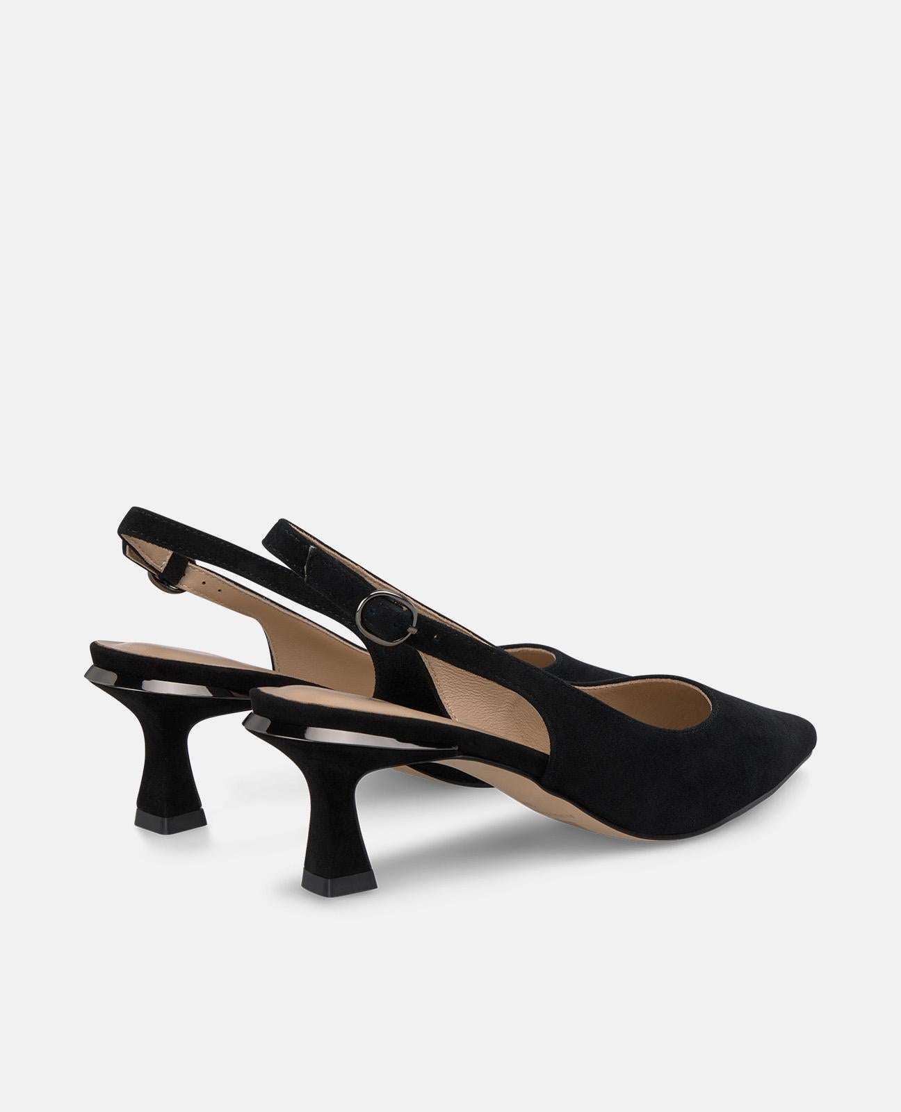 alma-en-pena-mini-slingback-pumps-schwarz-spitze-kappe-6-2-cm-absatz image 3