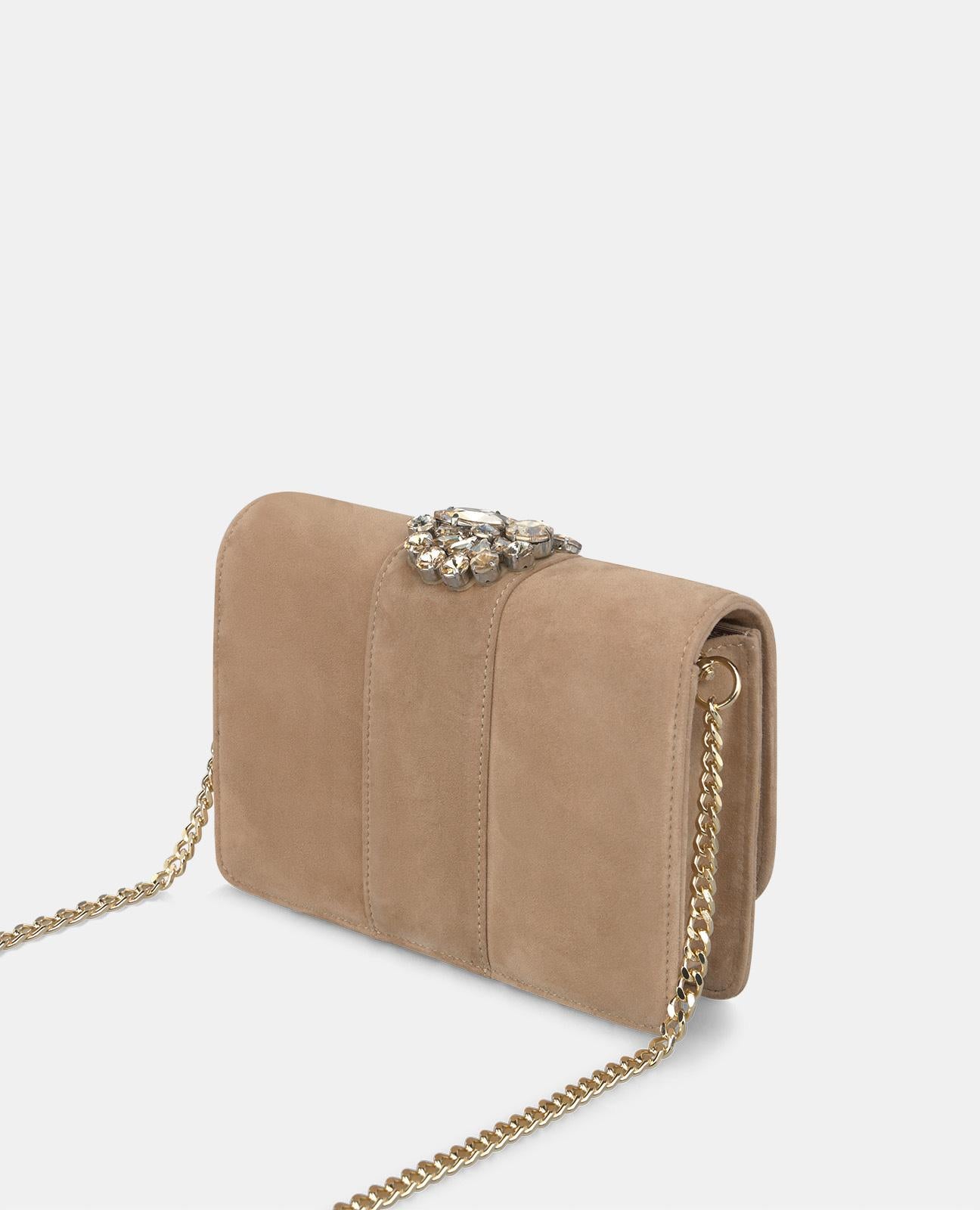 alma-en-pena-jewel-shoulder-bag-schultertasche-mit-schmucksteinen-in-sand image 2