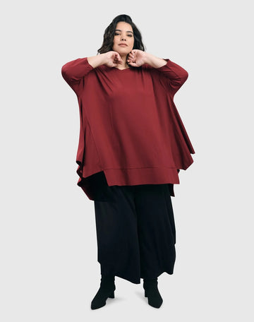 alembika-essential-oversized-trapeze-top-plum image 7