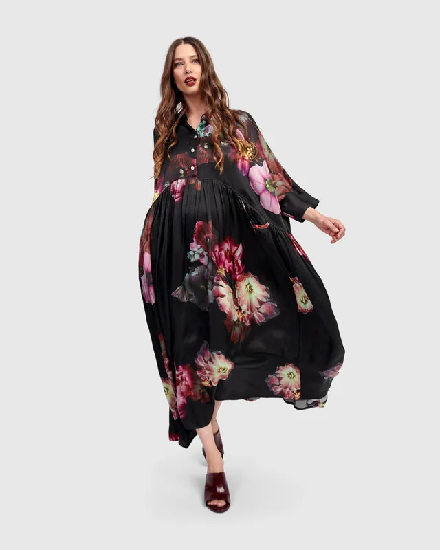 alembika-suzanne-maxi-dress-bloom-floral-seiden-optik image 1