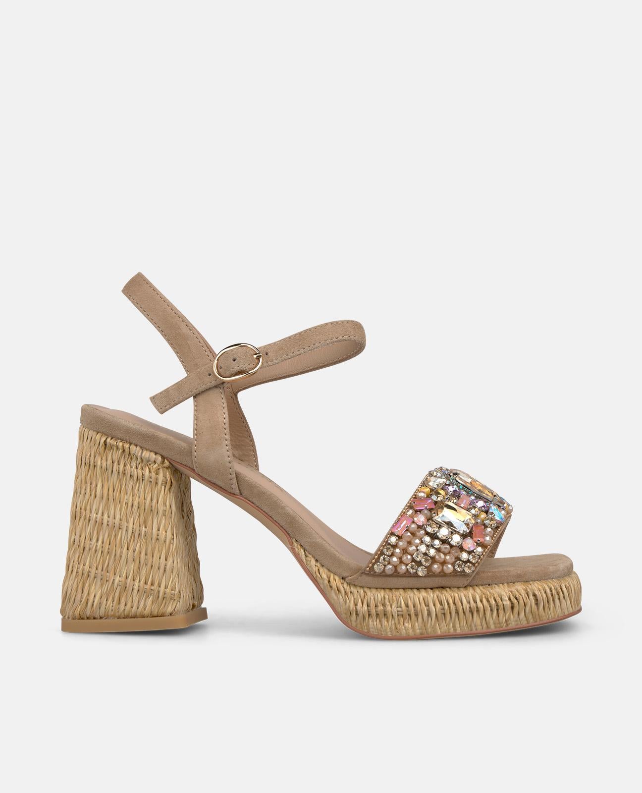 alma-en-pena-alfa-63065-strass-blockabsatz-sandale-10-cm-arena image 1