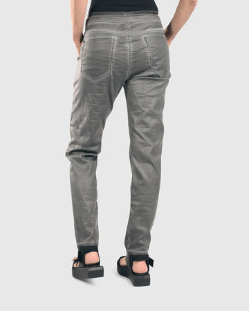 alembika-iconic-stretch-jeans-pinstripe-schwarz image 5