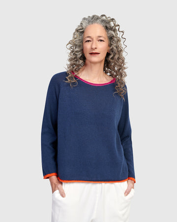 alembika-gigi-sweater-damen-pullover-navy image 6