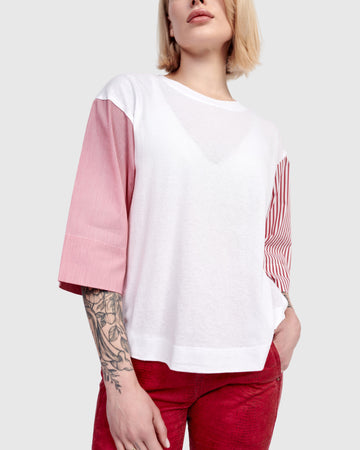 alembika-picnic-pullover-tee-bluse-rot-streifen image 4