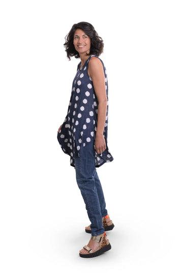 alembika-spark-crinkle-tunika-top-navy image 4