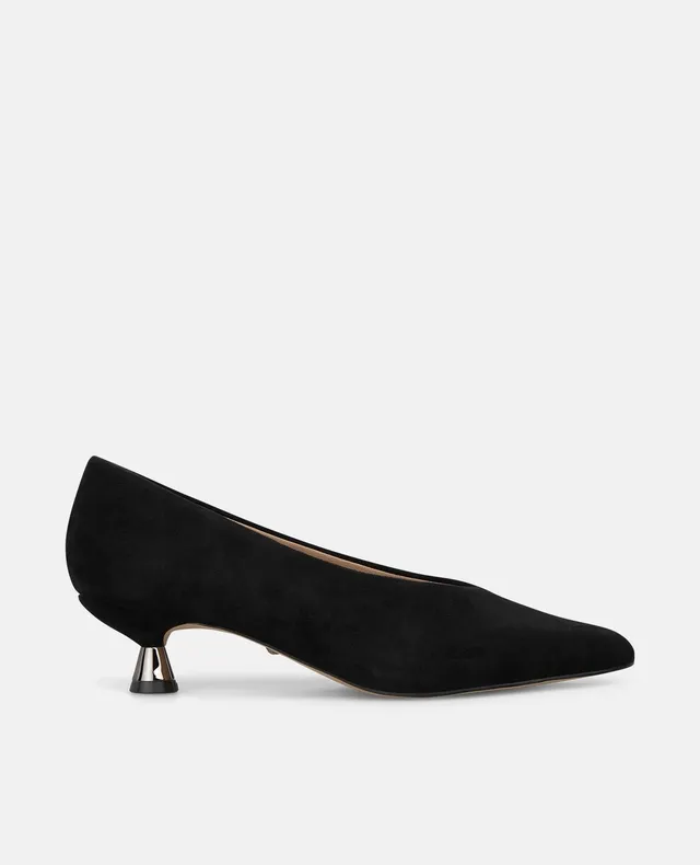 alma-en-pena-pumps-schwarz-velours-spitze-zehe-4-cm-stiletto image 1
