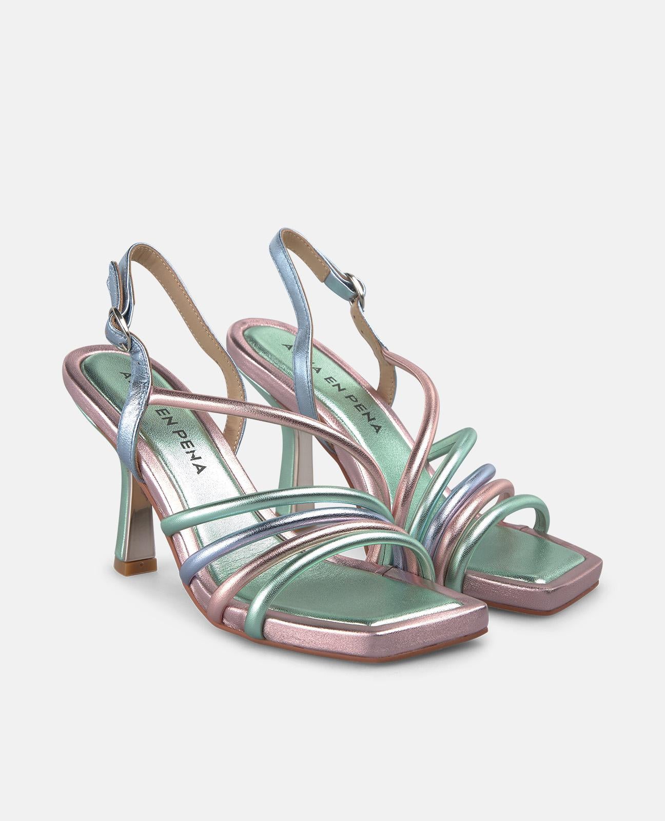 alma-en-pena-combi-heel-sandal-with-straps-riemchensandale-multicolor-9-cm-absat image 2
