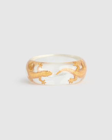 alembika-lucky-bangle-armreif-gold-eidechse image 4