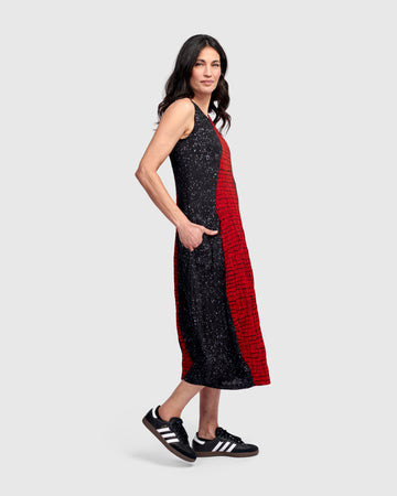 alembika-blaise-sleeveless-dress-midi-kleid-rot image 6