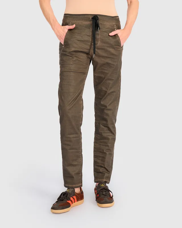 alembika-pinstripe-iconic-stretch-jeans-hickory image 1