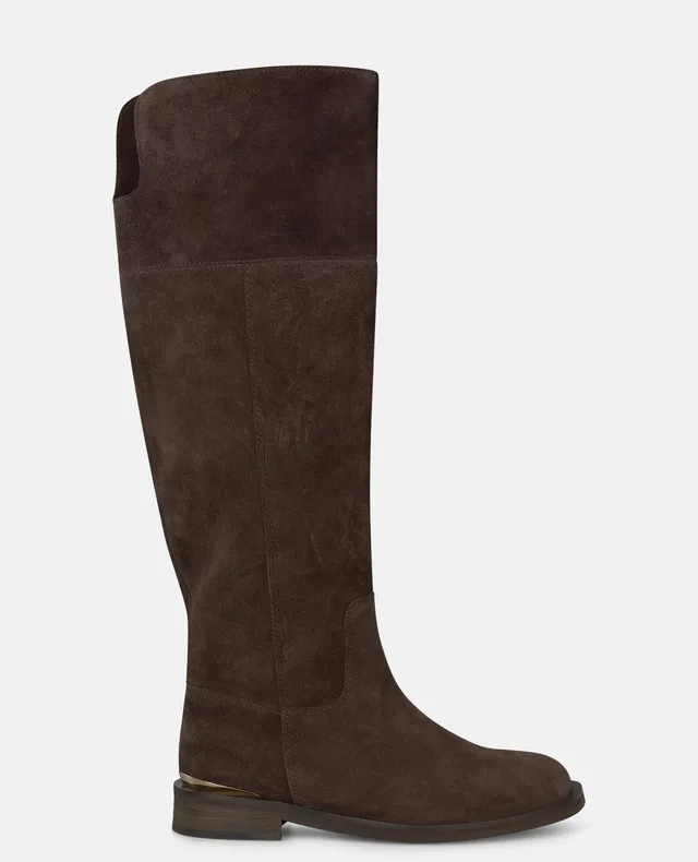 alma-en-pena-flache-wildleder-stiefel-braun-3-cm image 1