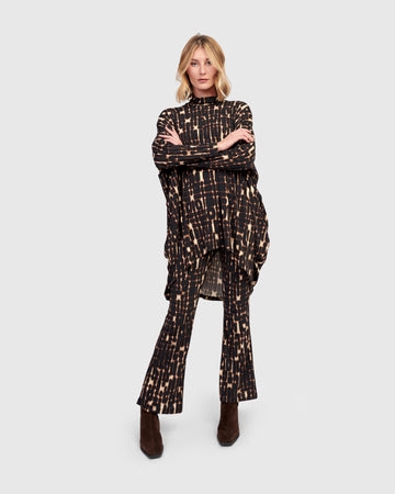alembika-apollo-flare-pants-matrix-damen-hose-mit-schlag image 2