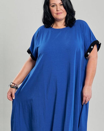 alembika-ayla-trapeze-midi-kleid-kobalt-a-linie image 4