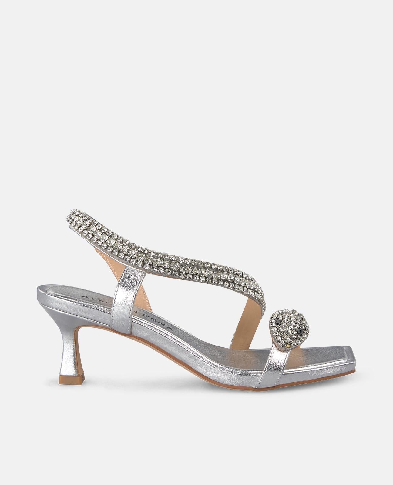 alma-en-pena-mini-snake-heel-sandale-silber-6-cm image 1
