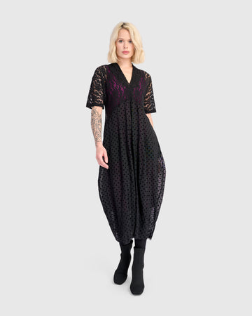 alembika-stiletto-lace-cocoon-kleid-schwarz image 5