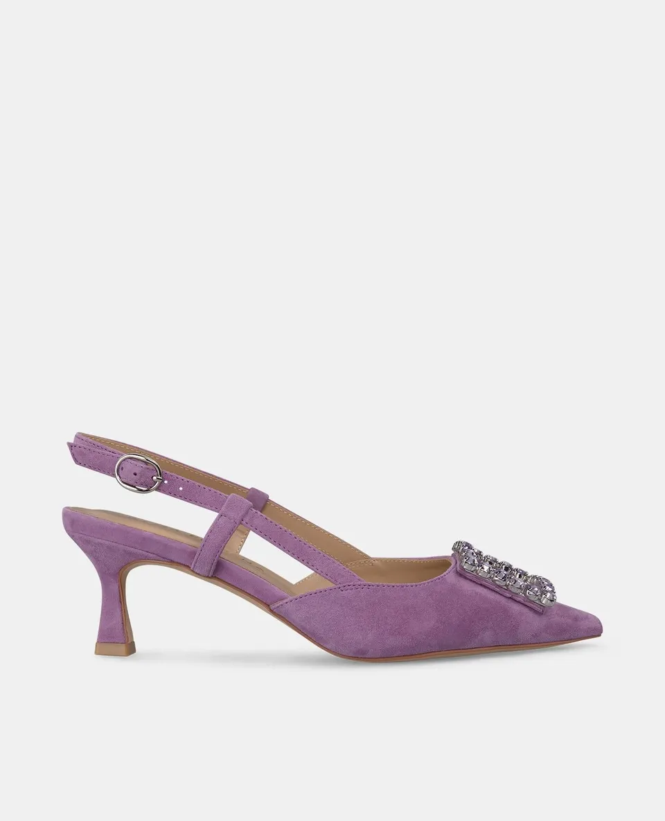 alma-en-pena-kitten-buckle-slingbacks-violett-6-cm-mit-strass image 1