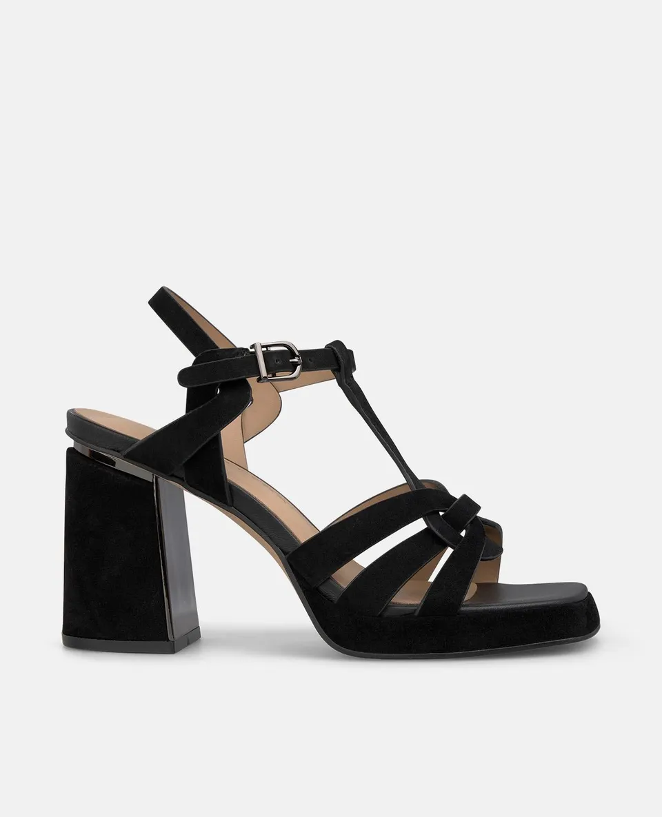alma-en-pena-high-top-sandale-mit-absatz-8-5-cm-schwarz image 1