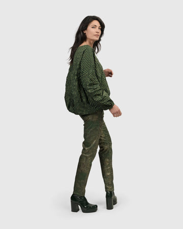 alembika-iconic-stretch-jeans-desires-green-hose image 8